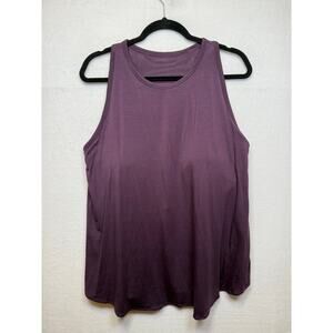 Shebird The Freedom Racerback Bra Tank, Dark Purple, Size 8 (XXL)